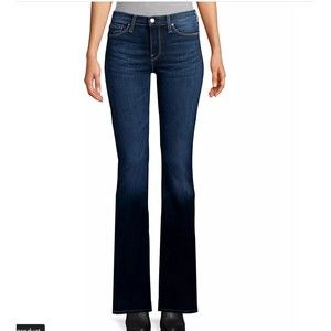 NWOT Hudson Midrise Boot Cut Sz 27 Drew Jeans Medium Wash Blue Denim